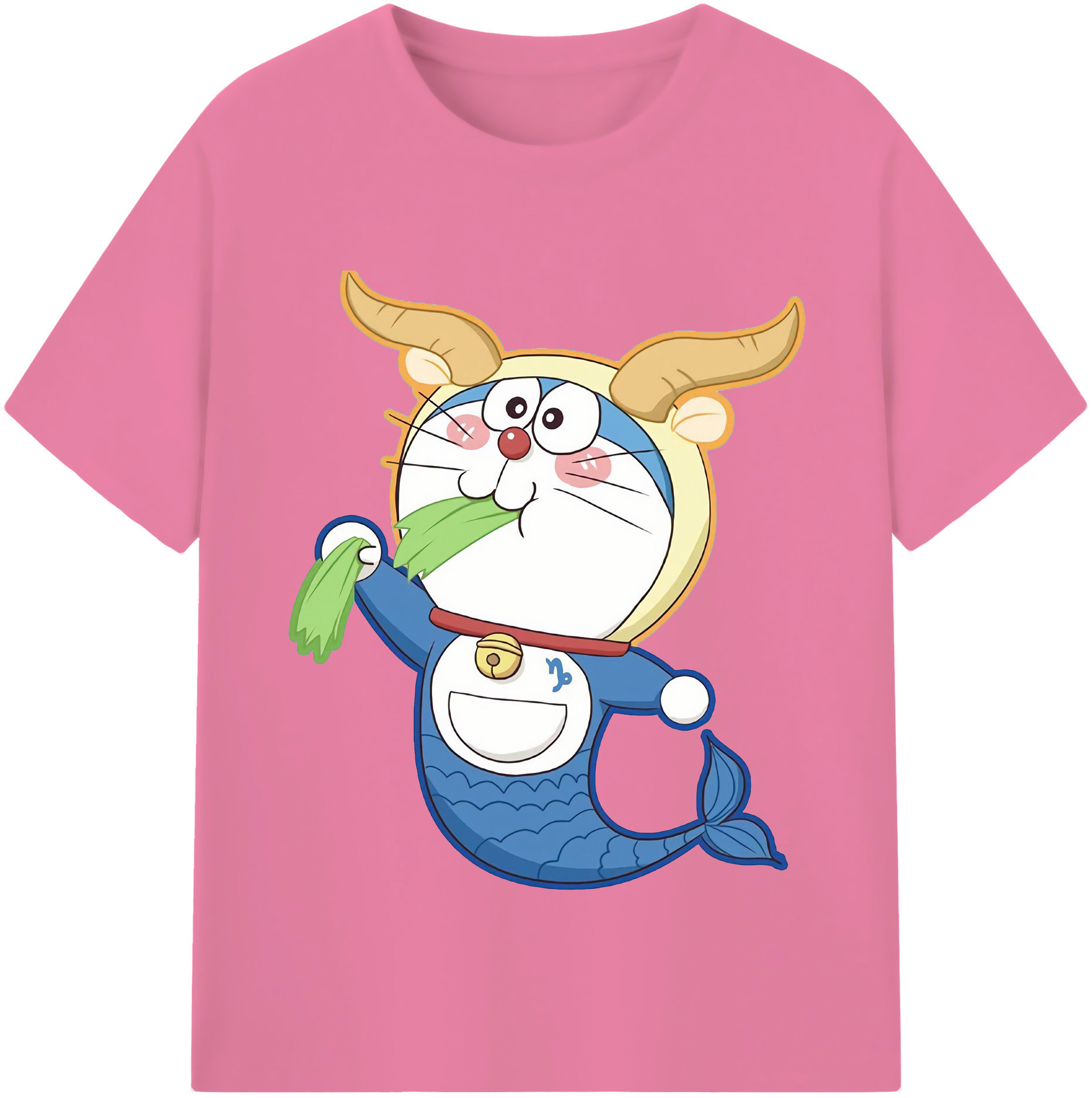 （画像用） ドラえもん Doraemon 綿100％半袖Tシャツ（フロントプリント）
